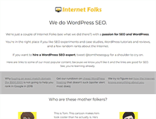 Tablet Screenshot of internetfolks.com